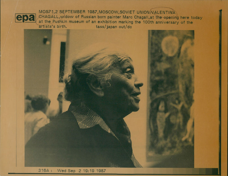 Valentina Chagall - Vintage Photograph