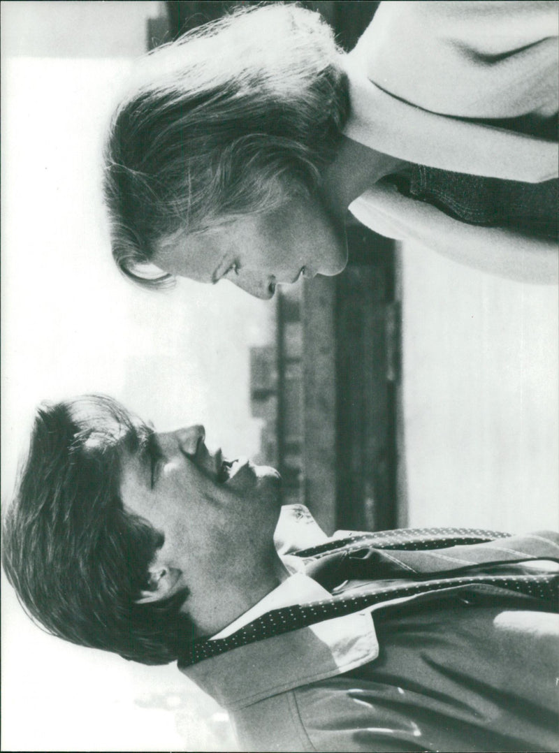 Glenn Close with Jeff Bridges in Jagged Edge - Vintage Photograph