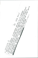 Undated file picture of who was murdered with her husband Nicholas in 1987. - Vintage Photograph