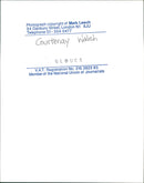 Courtney Walsh, Cricketer - Vintage Photograph