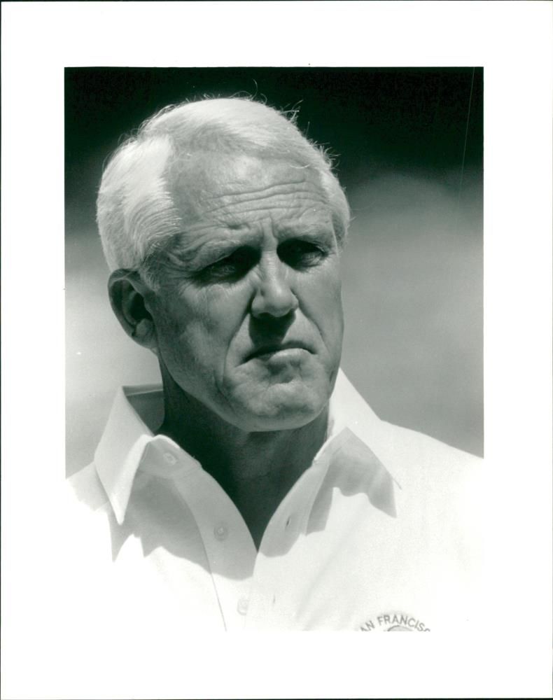 Bill Walsh - Vintage Photograph