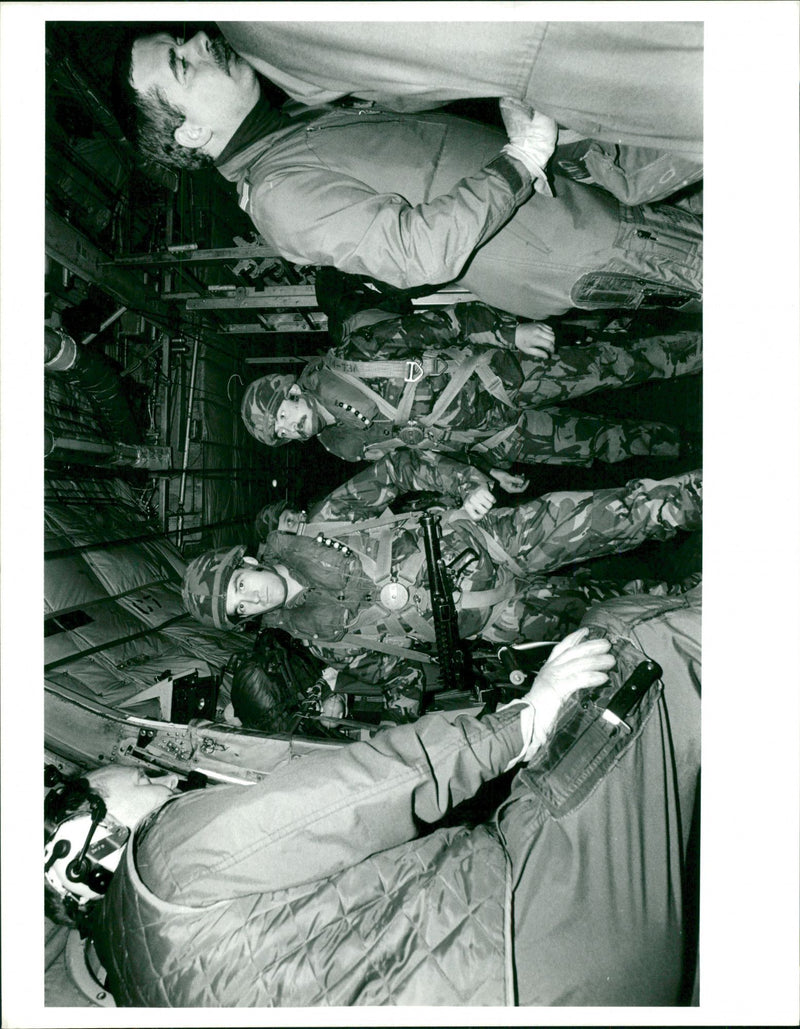 Paratroopers. - Vintage Photograph