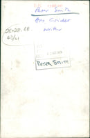 Peter Smith, Cricket Writer - Vintage Photograph