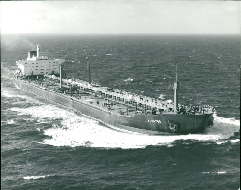 Oil Tanker - Vintage Photograph