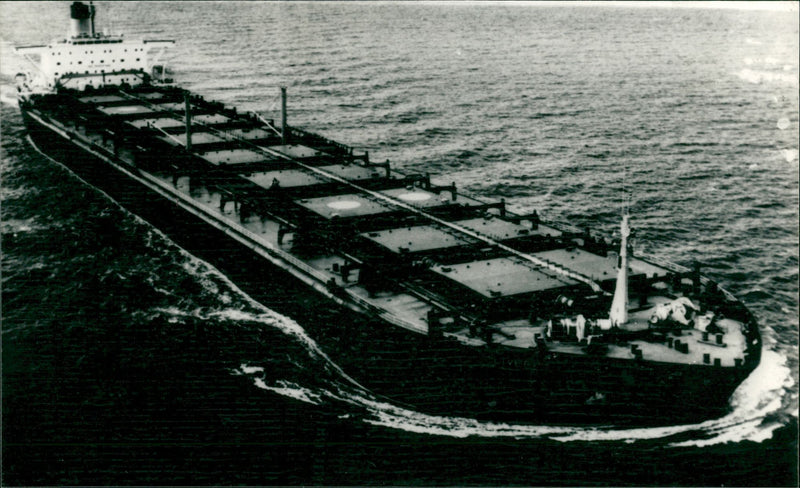 Oil Tanker-Ship of Death - Vintage Photograph