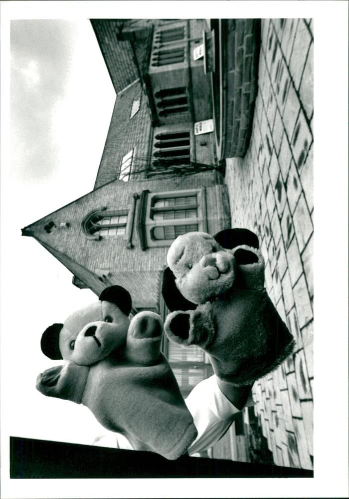 Sooty puppet - Vintage Photograph