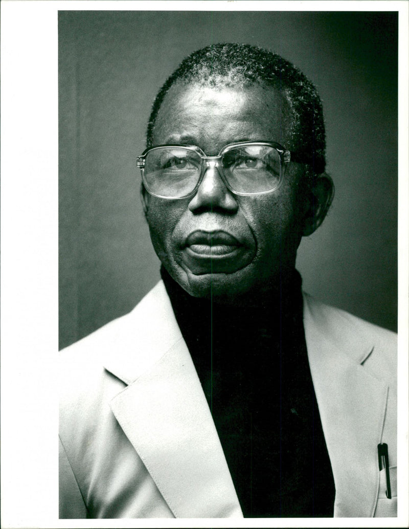Mr Achebe - Vintage Photograph