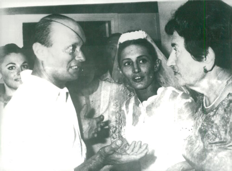 Moshe Dayan, politician - Vintage Photograph