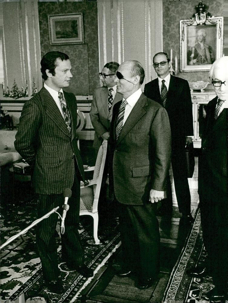 Moshe Dayan, politician - Vintage Photograph