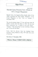 Mariah Carey, singer - Vintage Photograph