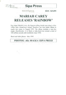 Mariah Carey - Vintage Photograph