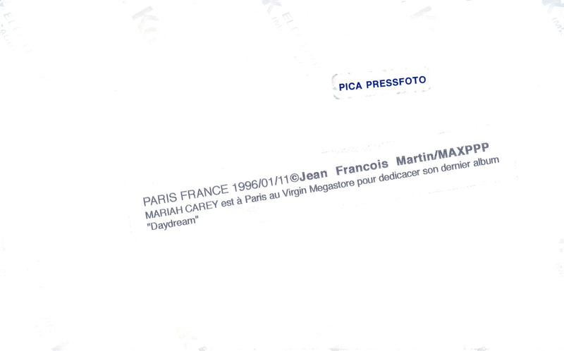 Mariah Carey - Vintage Photograph