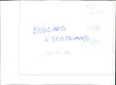 England Vs. Scotland, Rugby - Vintage Photograph