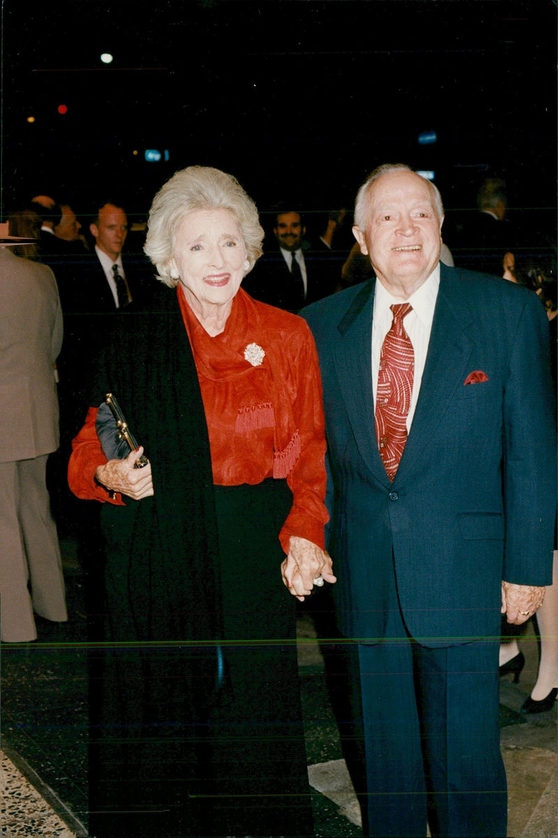 Bob Hope with the wife of "A Concert of Hope" - Vintage Photograph