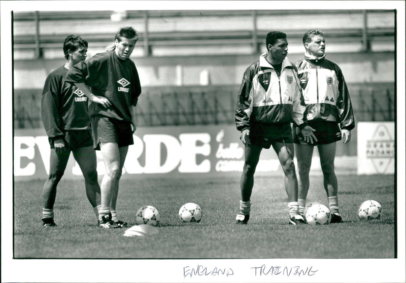 England Training - Vintage Photograph