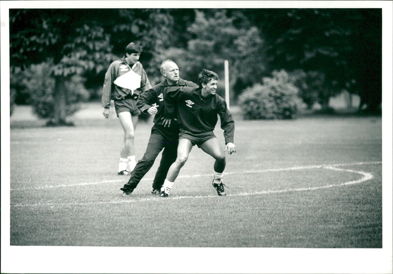 England Training - Vintage Photograph