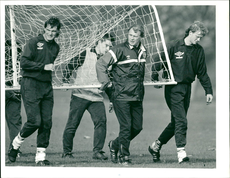 England Training - Vintage Photograph