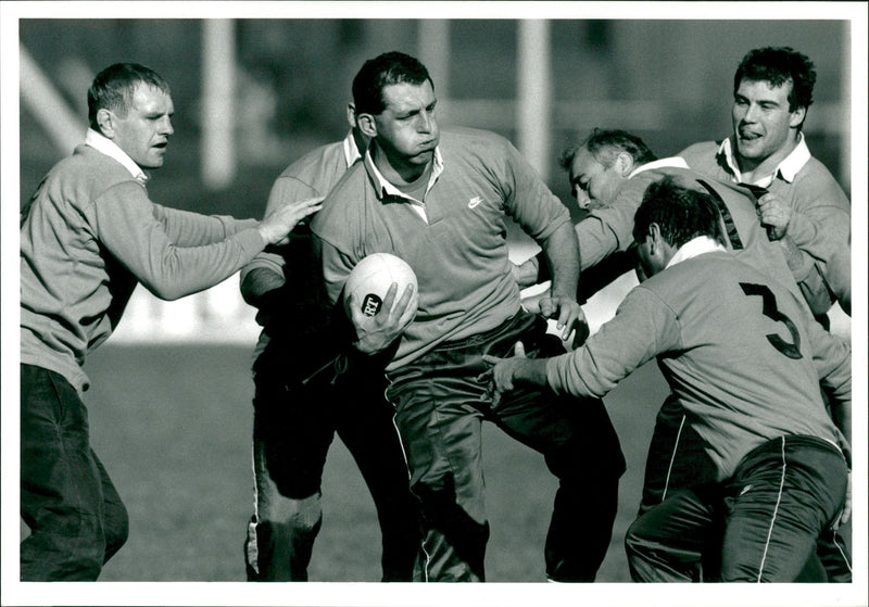 England Training - Vintage Photograph