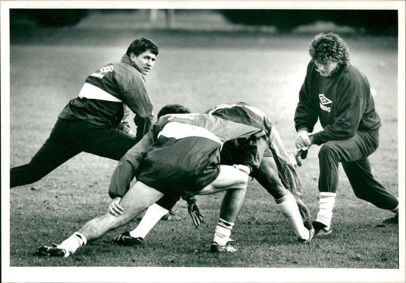 England Training - Vintage Photograph