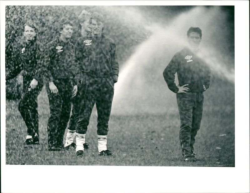 England Training - Vintage Photograph