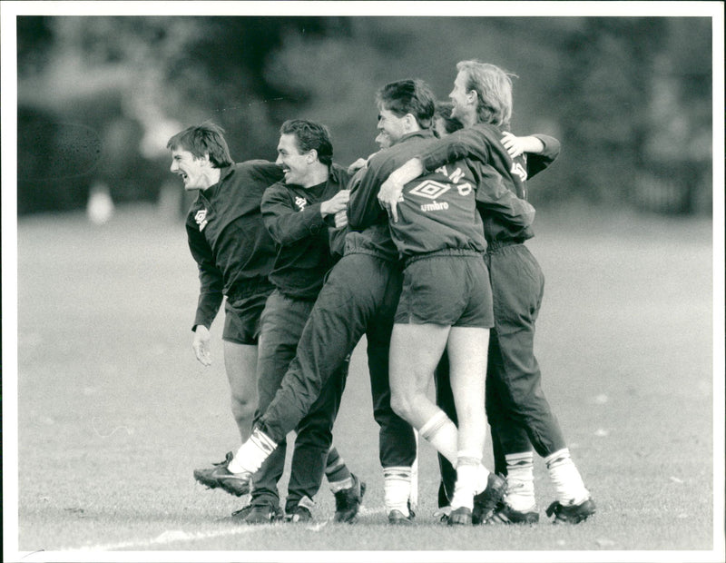 England Training - Vintage Photograph