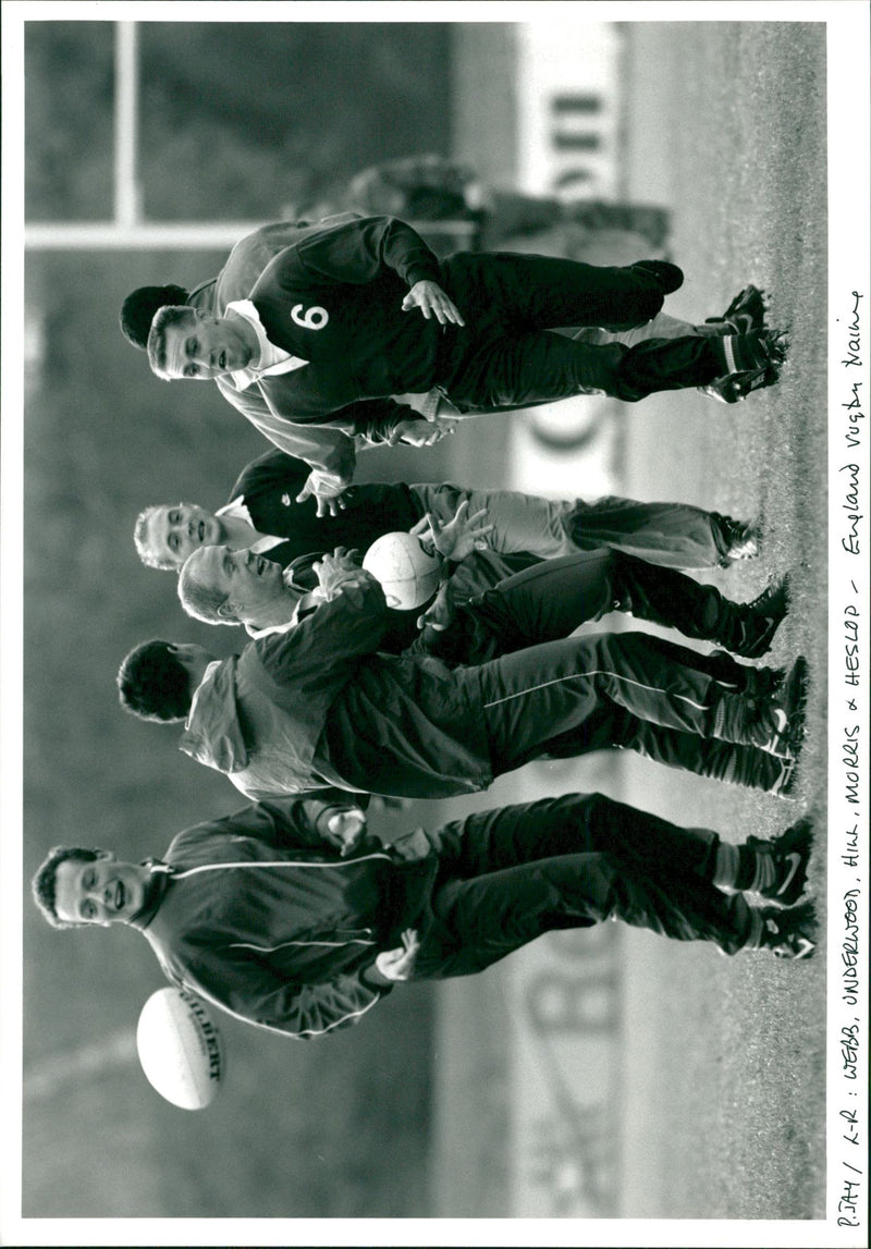 England Training - Vintage Photograph