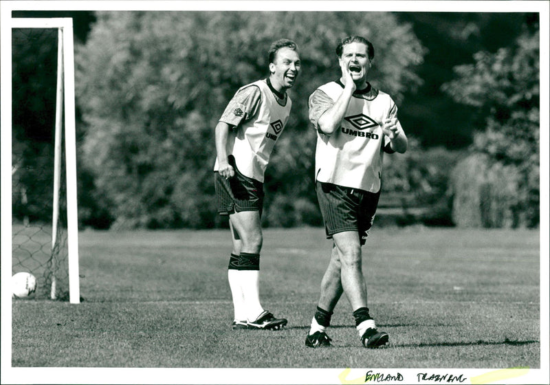 England Training - Vintage Photograph