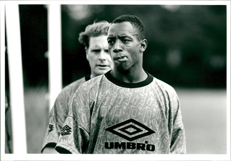 England Football  Training - Vintage Photograph