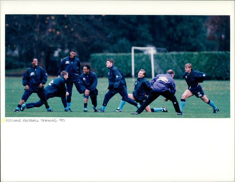 England Training - Vintage Photograph