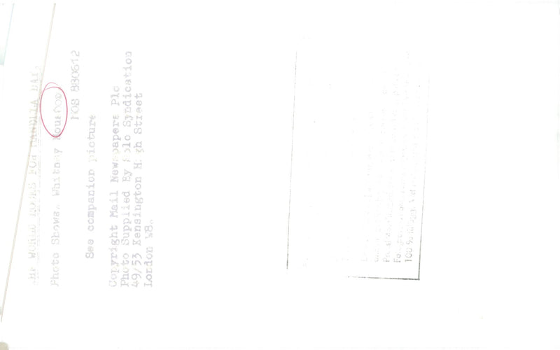 Whitney Houston - Vintage Photograph