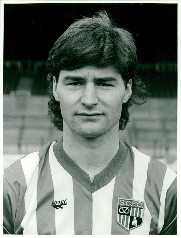 Aaron Callaghan, Footballer - Vintage Photograph