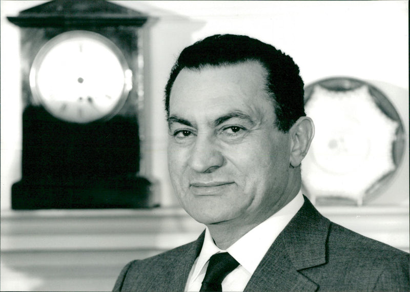 Hosni Mubarak - Vintage Photograph
