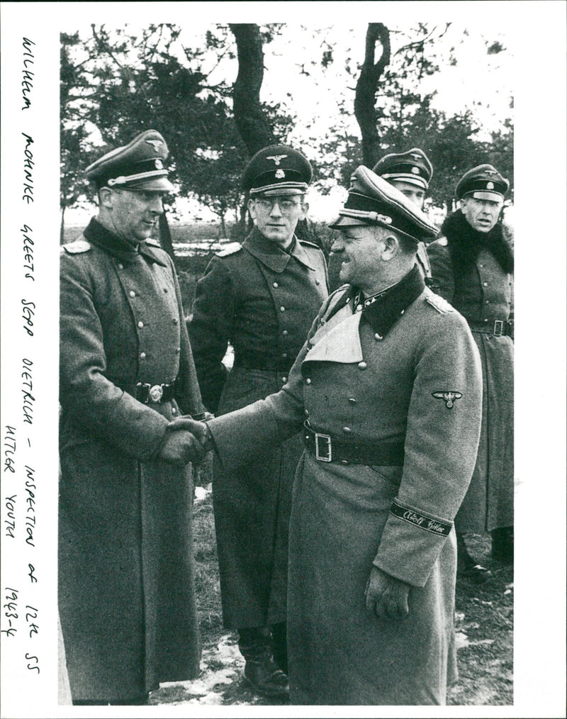 Wilhelm Mohnke - Vintage Photograph