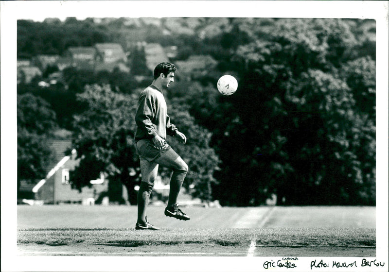 Eric Cantona - Vintage Photograph