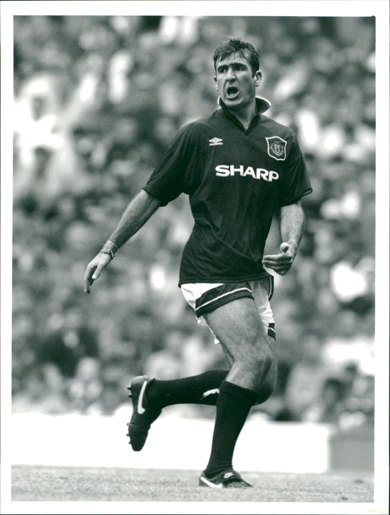 Eric Cantona - Vintage Photograph