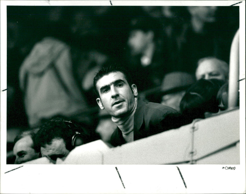 Eric Cantona - Vintage Photograph