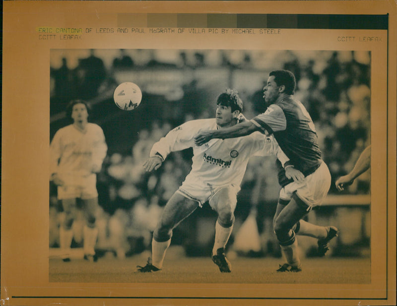 Eric Cantona - Vintage Photograph