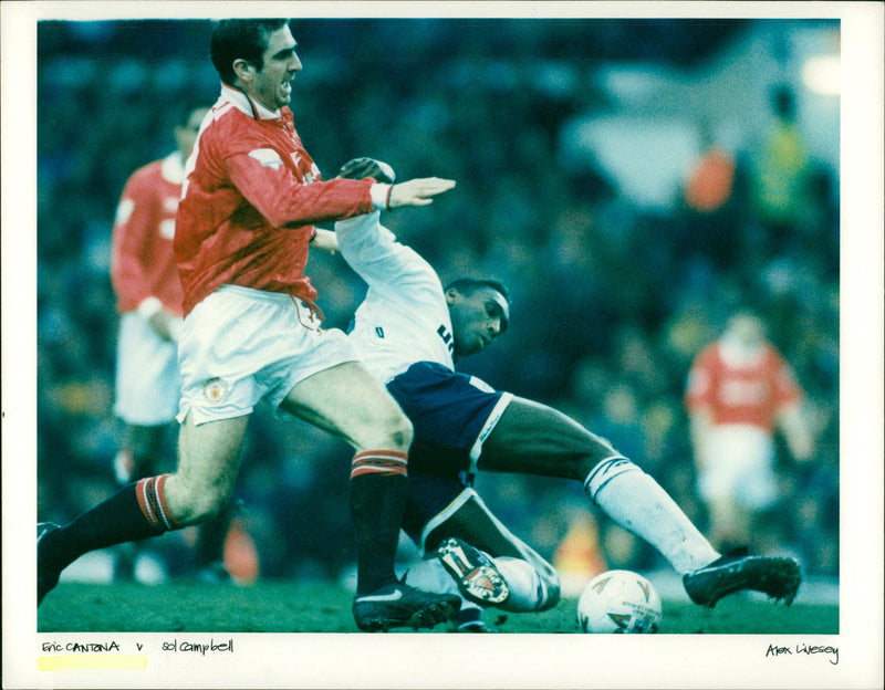 Eric Cantona - Vintage Photograph