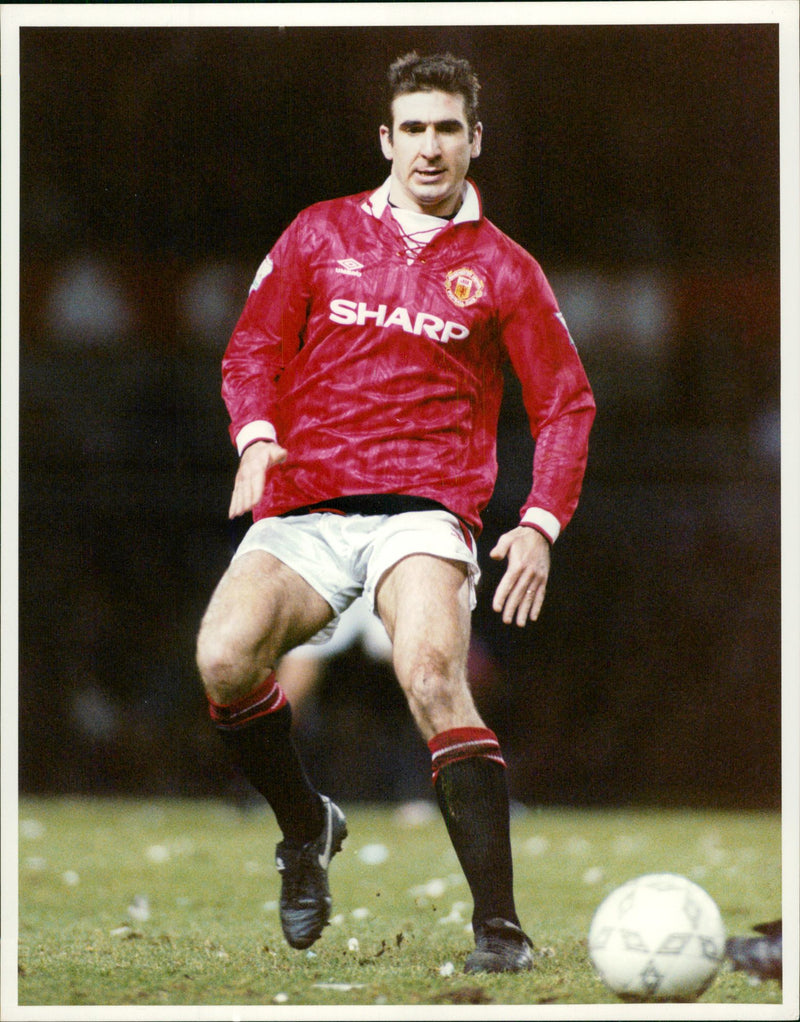 Eric Cantona - Vintage Photograph