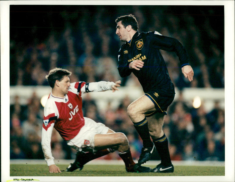 Eric Cantona - Vintage Photograph