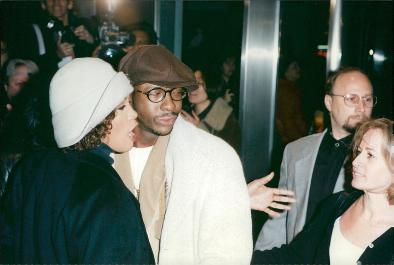 Whitney Houston singer - Vintage Photograph