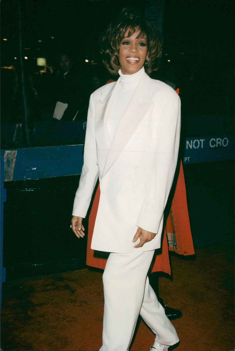 Whitney Houston singer - Vintage Photograph