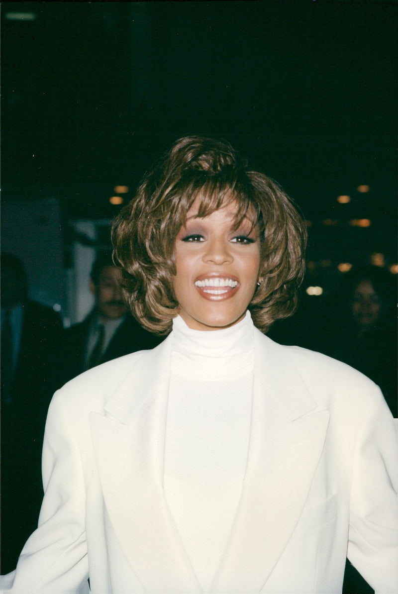 Whitney Houston singer - Vintage Photograph