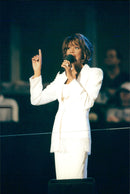 Whitney Houston singer - Vintage Photograph