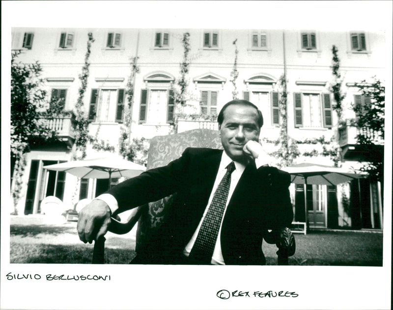 Silvio Berlusconi - Vintage Photograph