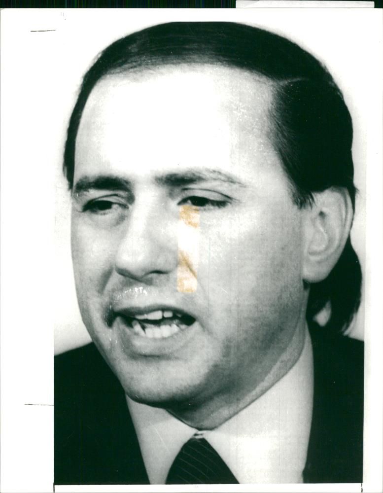 Silvio Berlusconi - Vintage Photograph