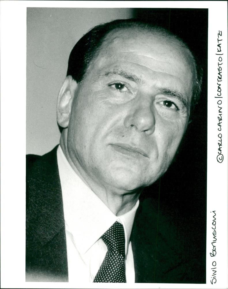 Silvio Berlusconi - Vintage Photograph