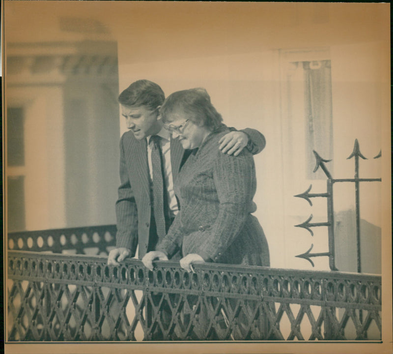 David Steel, politician - Vintage Photograph