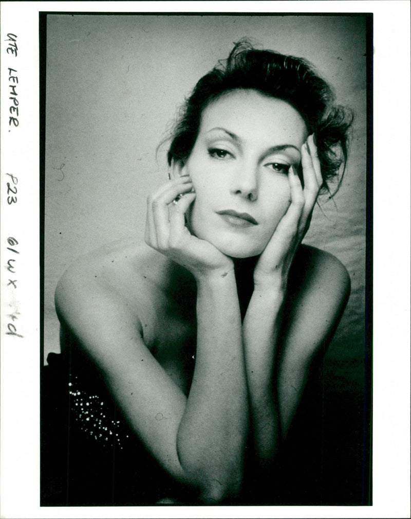 Ute Lemper - Vintage Photograph