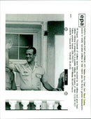 Raoul CÃ©dras in the terrace. - Vintage Photograph